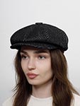 Кепка FREDRIKSON арт. 3056-661/90 АМО (черный / белый)